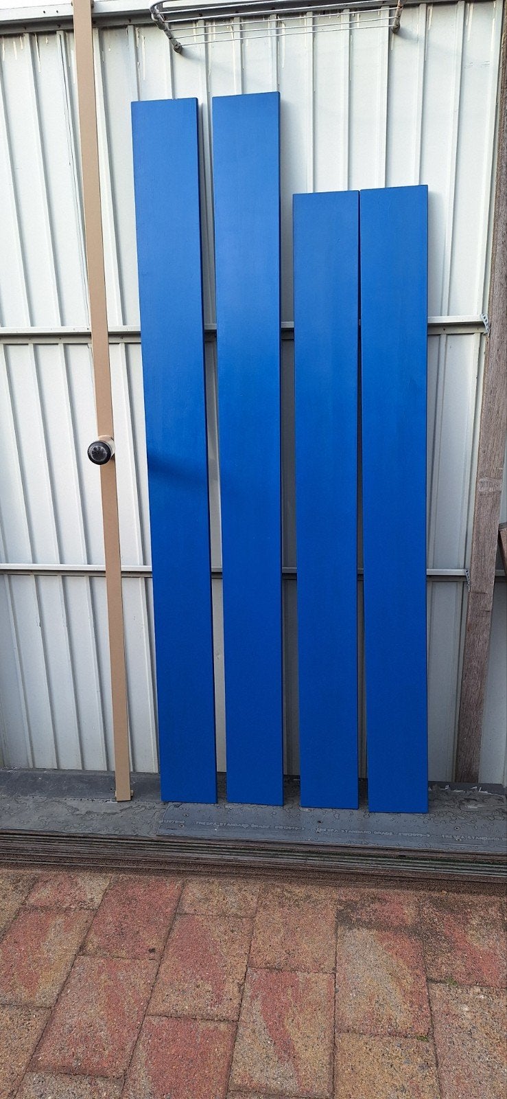 Auping Auronde 180*200*35 cm, Ophalen, Blauw, Tweepersoons, 180 cm