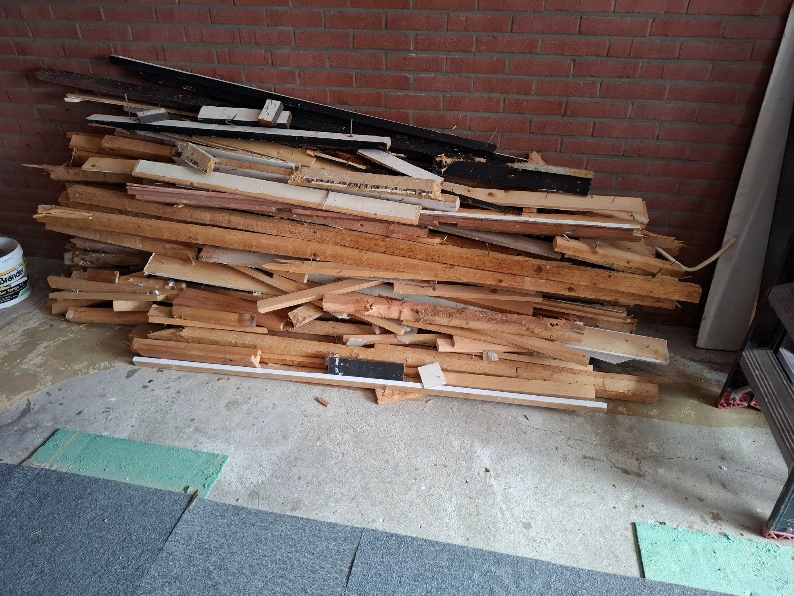 gratis brandhout, Minder dan 3 m³, Ophalen, Overige houtsoorten