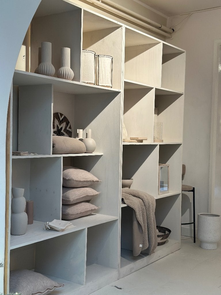 2 Maatwerk Vakkenkasten XXL - showmodel, Huis en Inrichting, Kasten | Boekenkasten, Ophalen, Gebruikt, 100 tot 150 cm, Info@lab02.nl