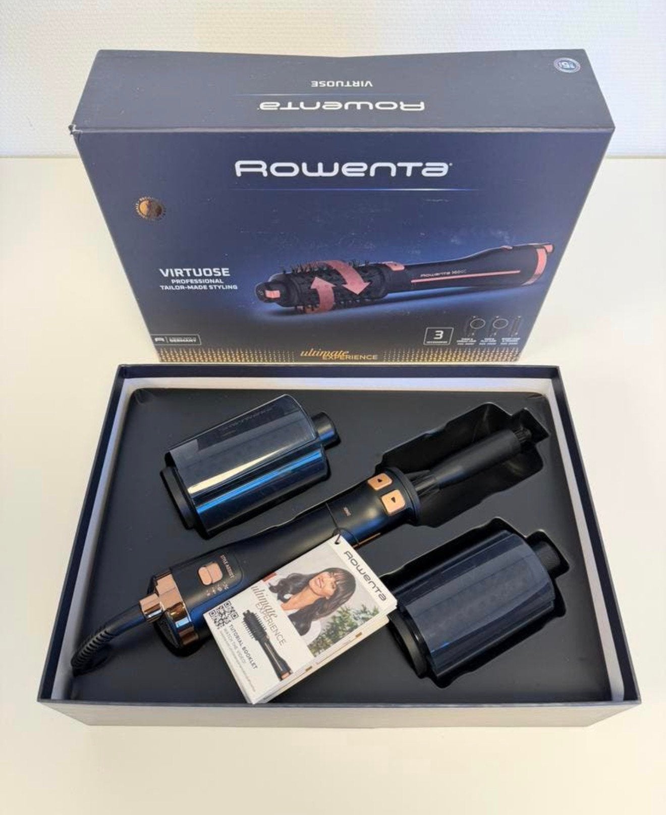Rowenta Virtuose Roterende Krulborstel Föhn fohnborstel NEW, Nieuw, Ophalen of Verzenden, H, H