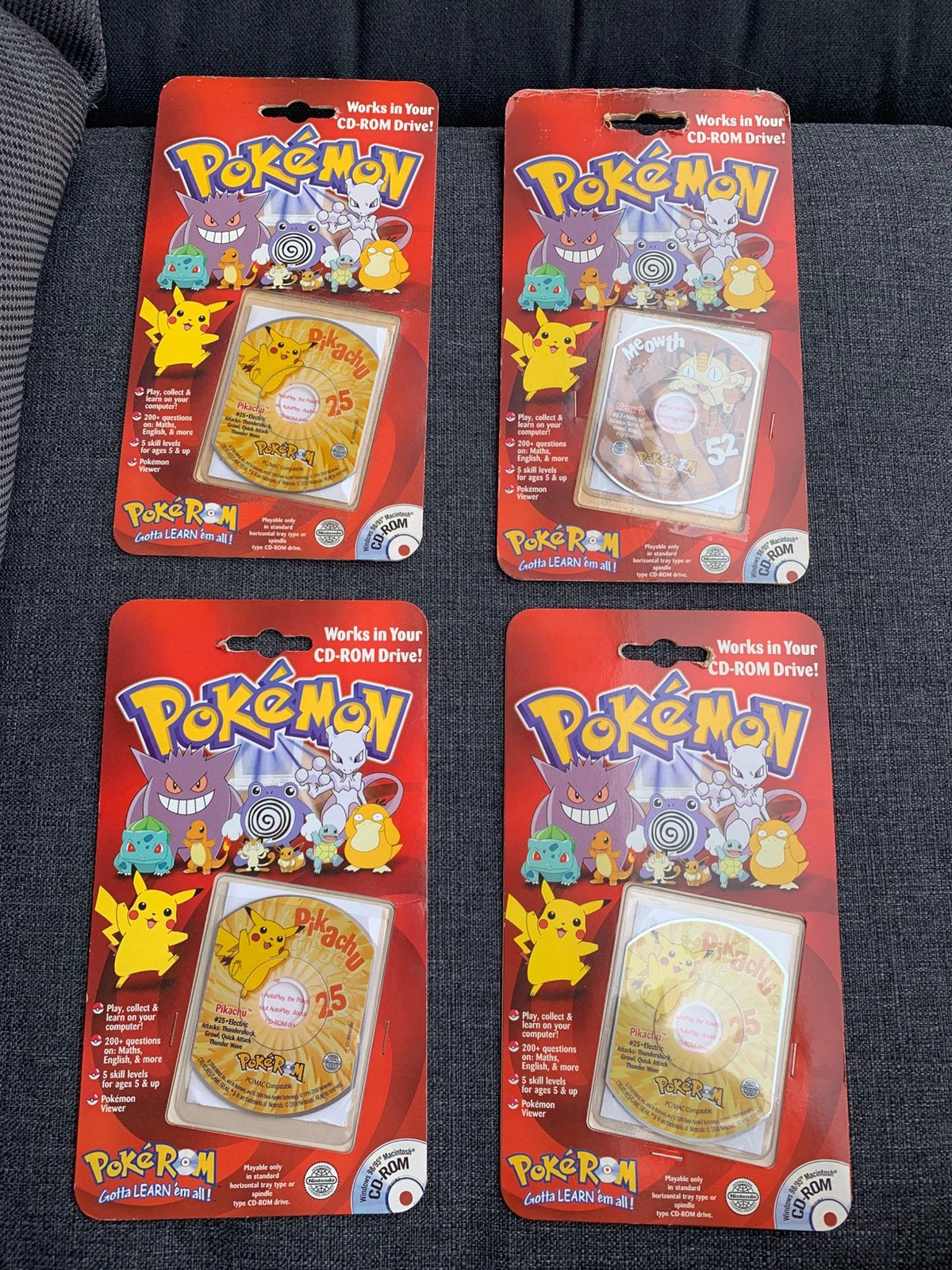 Pokemon vintage basic, Ophalen of Verzenden, Zo goed als nieuw