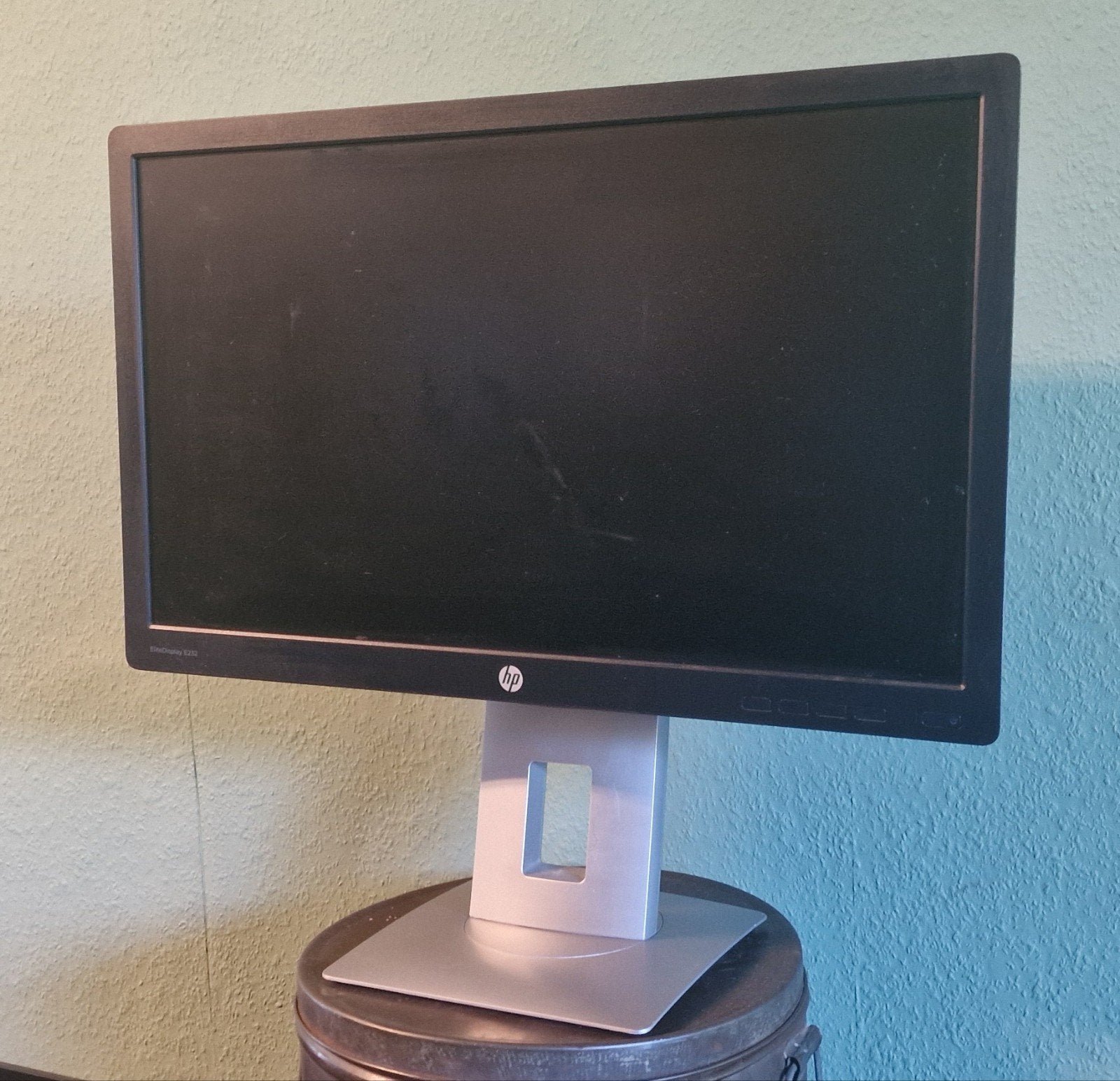 HP EliteDisplay E232 23 inch monitor, Gebruikt, Full HD, Ophalen of Verzenden, HP