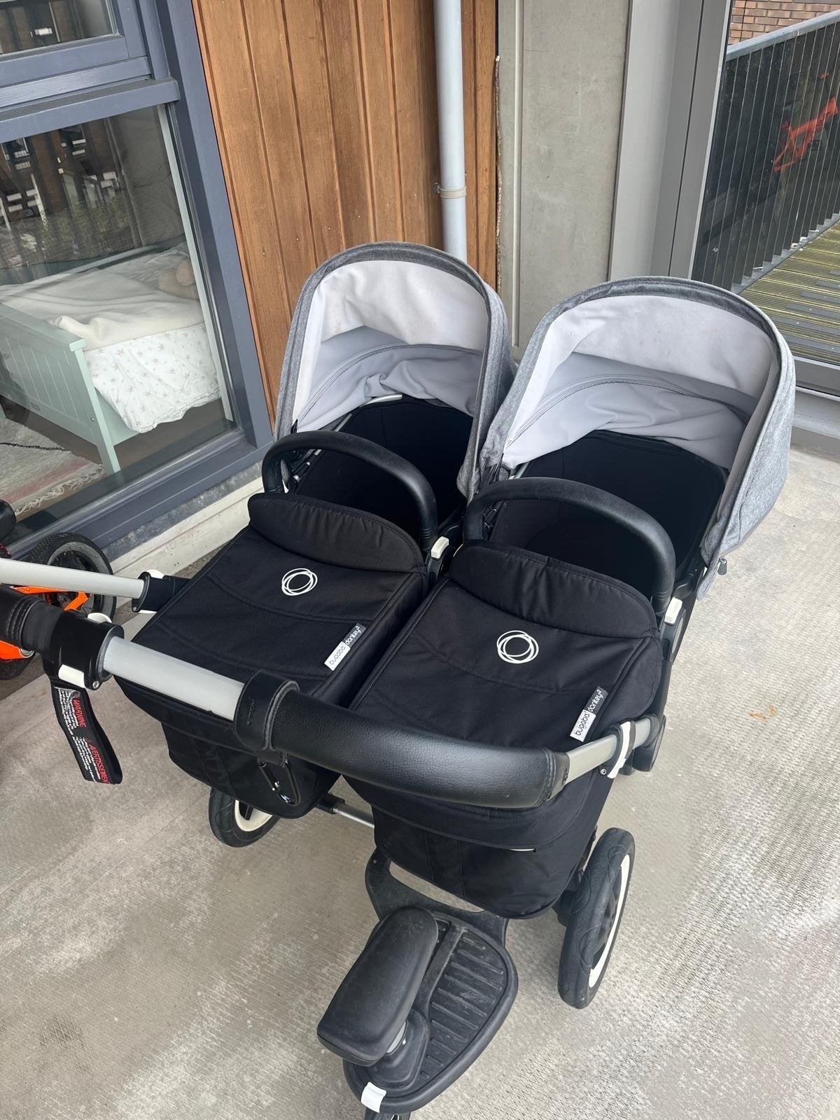 Bugaboo Donkey Twin + Ride on, Kinderen en Baby's, Ophalen, Kinderwagen of Buggy