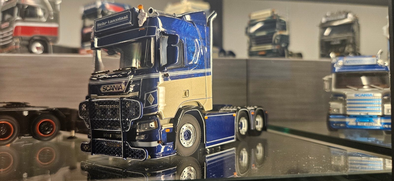 WSI Scania R-serie Lansdaal model vrachtwagen, Ophalen of Verzenden, Zo goed als nieuw, Bus of Vrachtwagen