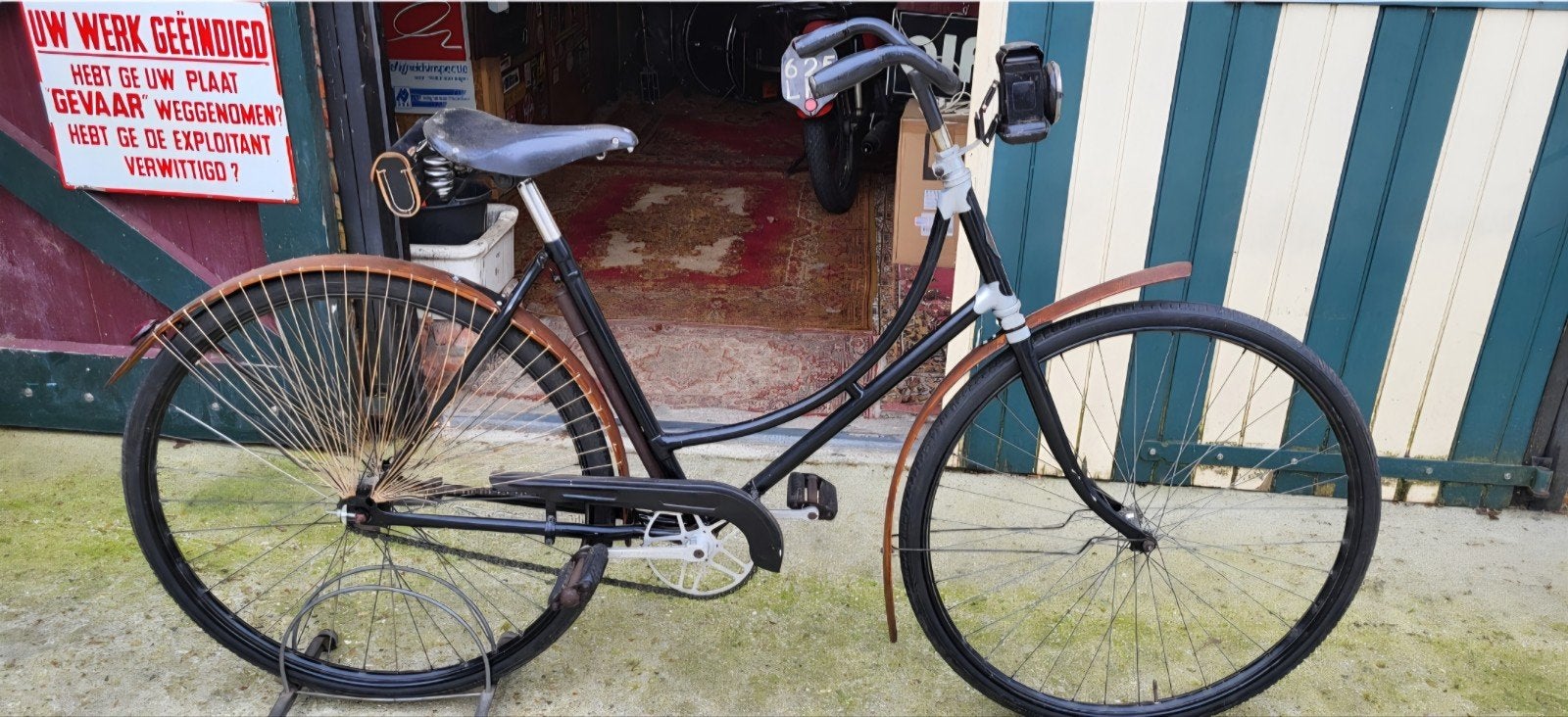 Antieke Ijzermans Fiets - Zeer mooie staat, Ophalen, Velgrem, 47 tot 51 cm, Ijzermans