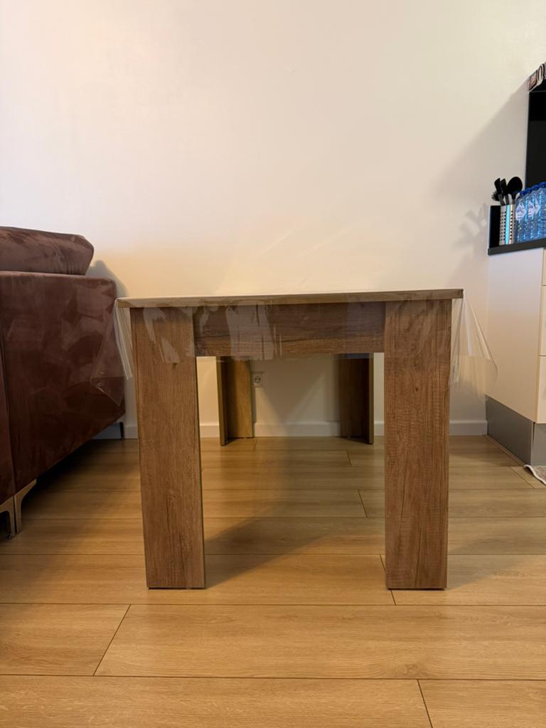 Eetkamertafel | Uitschuifbaar | Eiken | 140/180cm, Ophalen, Eikenhout, 50 tot 100 cm, Zo goed als nieuw