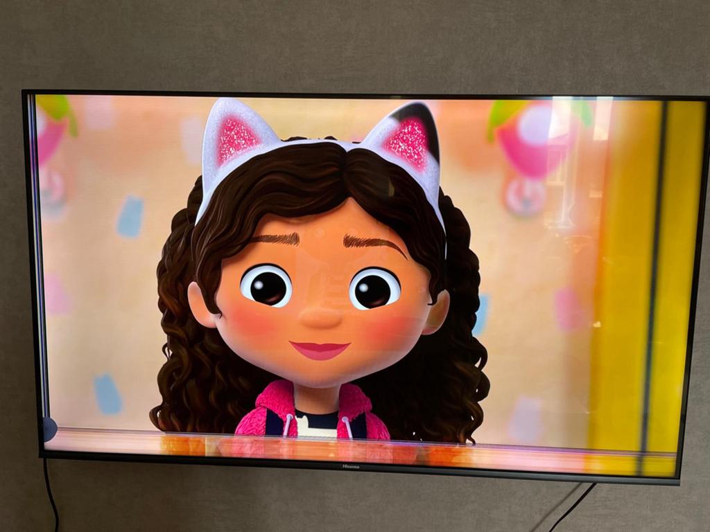 Hisense tv (screen broken), Audio, Tv en Foto, Televisies, Ophalen, 100 cm of meer, 50 Hz, Overige merken