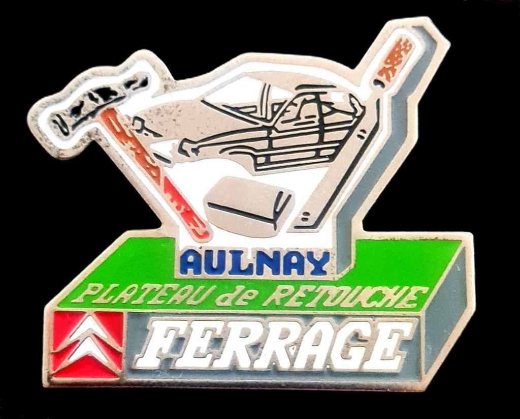 Citroën- Aulnay Ferrage pin, Verzenden, Nieuw, Transport, Speldje of Pin