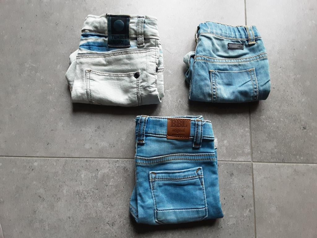 Spijker korte broek mt 86 name it beebielove tumble n dry 3x, Ophalen of Verzenden