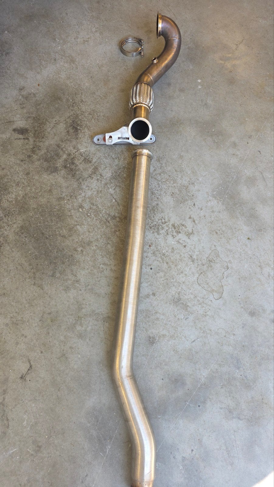 Downpipe 3 inch  EA888 Gen3  2.0 4Motion /Quattro - JMtuning, Auto-onderdelen, Uitlaatsystemen, Ophalen of Verzenden, Gebruikt