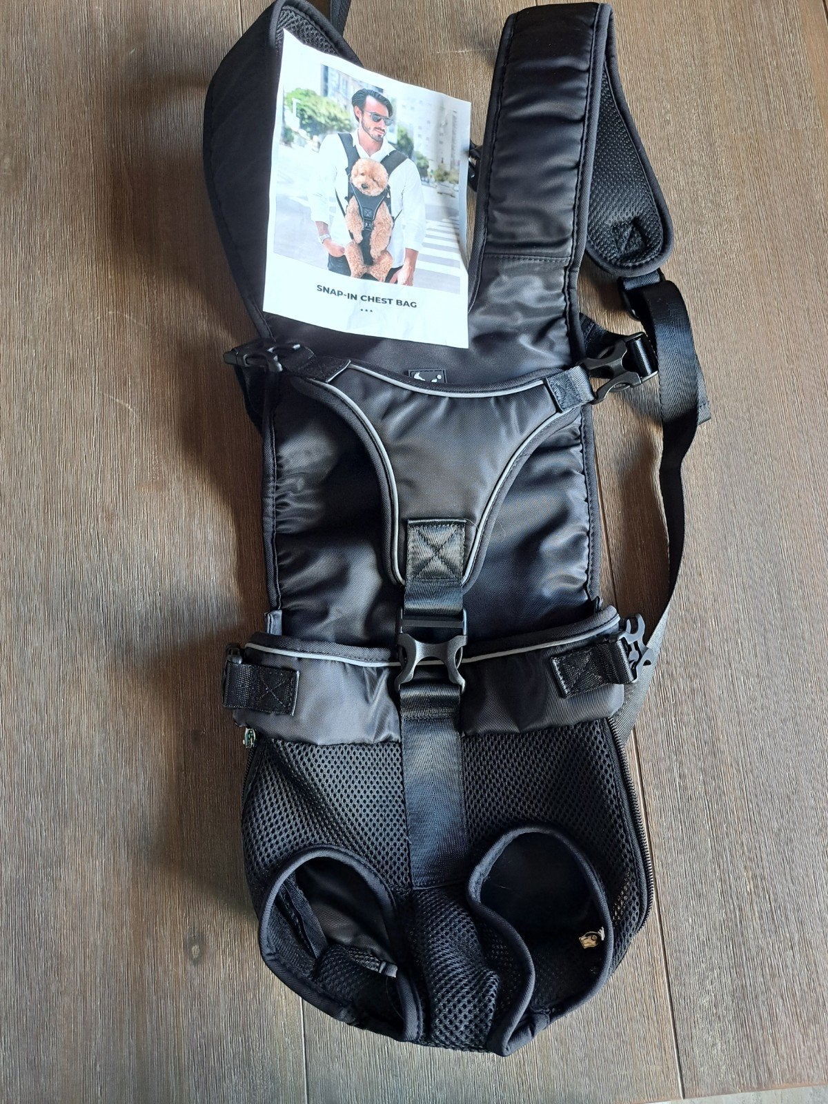 Nieuwe Honden draagtas voor op de buik of achter op de rug, Dieren en Toebehoren, Ophalen of Verzenden, Nieuw, Draagtas/-zak