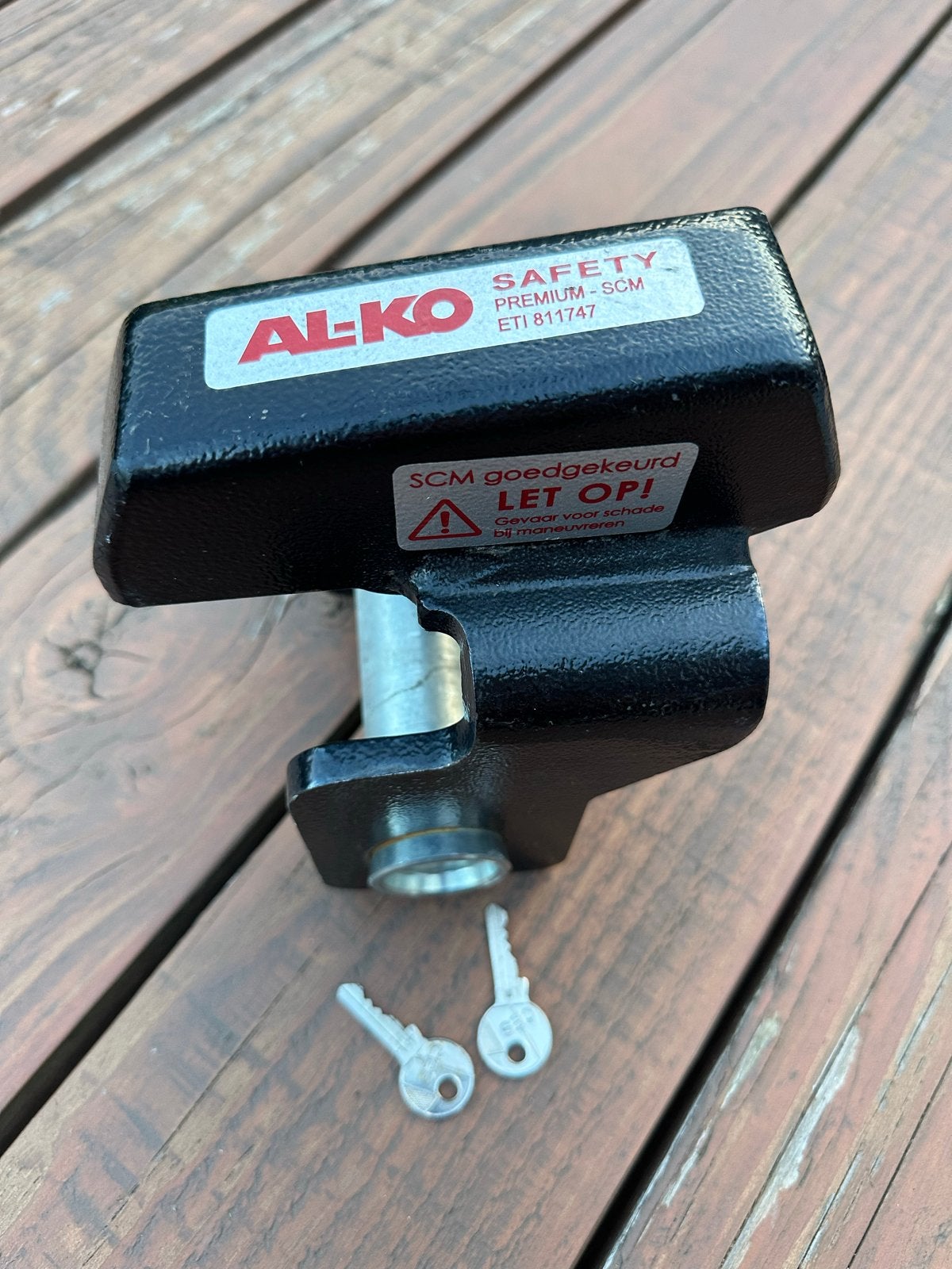 AL-KO Safety Premium SCM gekeurd disselslot, Ophalen, Gebruikt