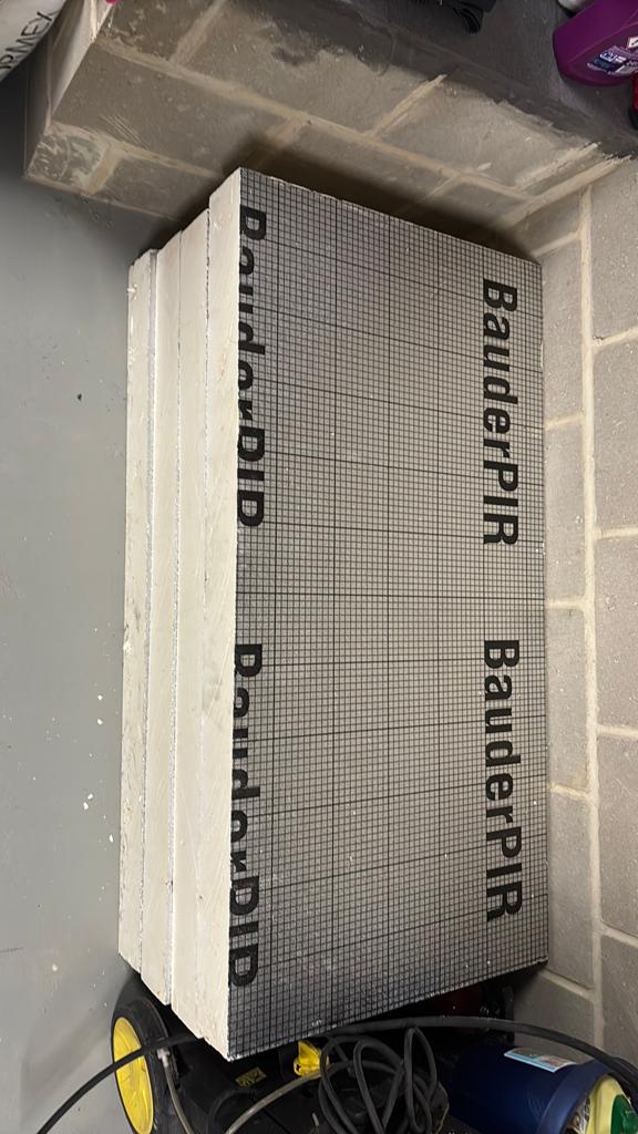 4 hele pir platen afmetingen lg 1.2m br60cm dikte 10cm, Doe-het-zelf en Verbouw, Isolatie en Afdichting, Ophalen, Dakisolatie