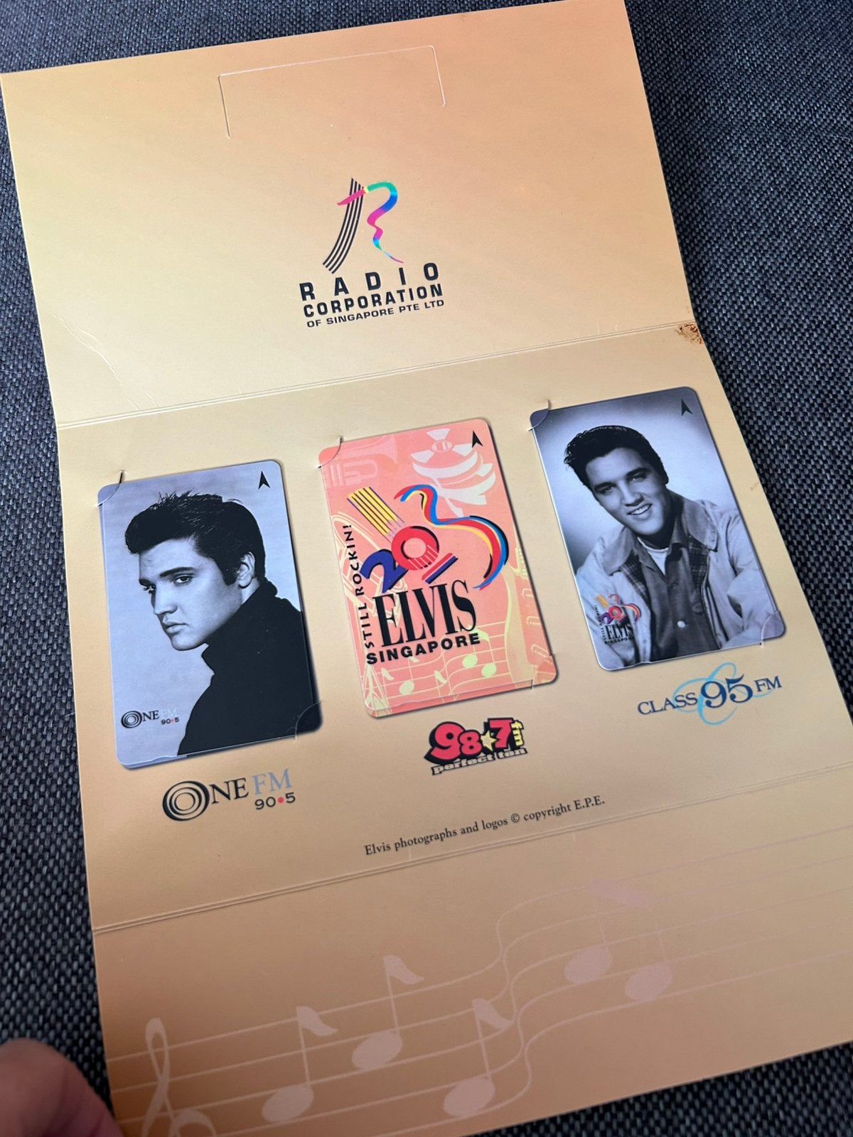 Elvis singapore ongebruikte telefoon kaarten, Ophalen of Verzenden, Nederland