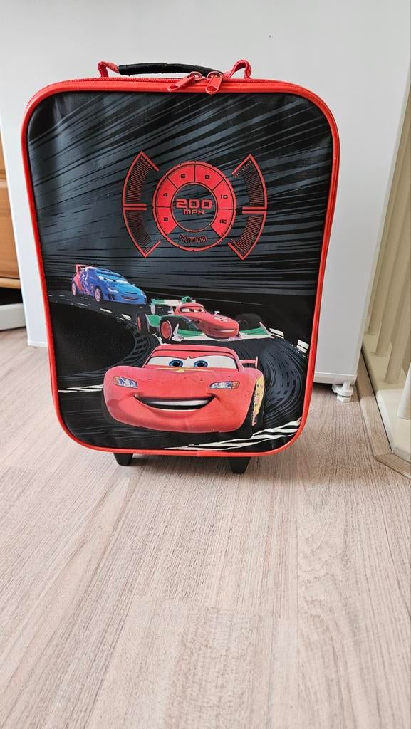 Kinderkoffer/trolley Disney Cars, Ophalen, Zo goed als nieuw