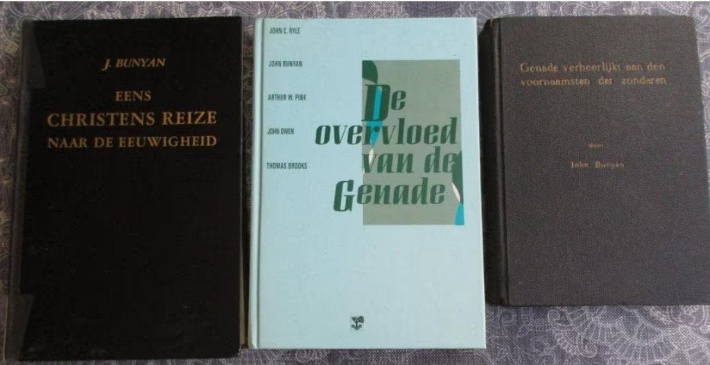 3 boeken van en met john bunyan samen 5 euro, Boeken, Ophalen of Verzenden, Gelezen