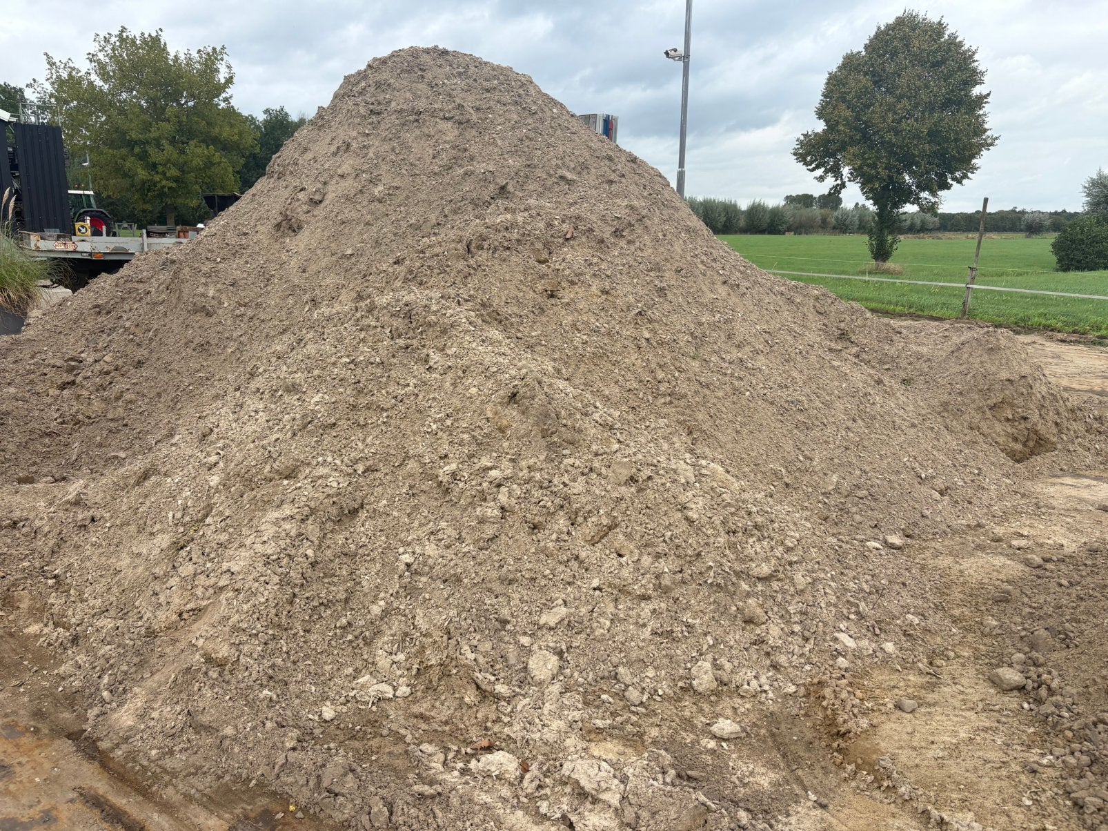 Zand met vilt, Ophalen, Gebruikt