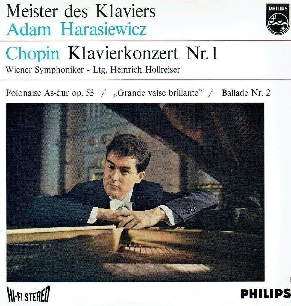 Chopin Adam Harasiewicz Klavierkonzert Nr.1 HI FI STEREO, Kamermuziek, Ophalen of Verzenden, Zo goed als nieuw, 12 inch