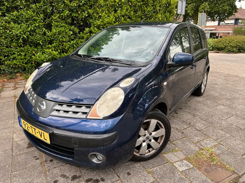 Nissan Note MET AIRCO & EVT NIEUW JAAR APK!, Voorwielaandrijving, 15 km/l, Gebruikt, 4 cilinders