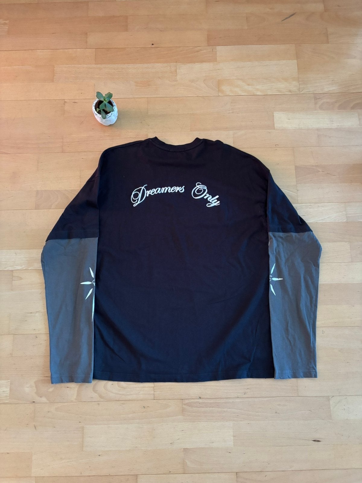 Equalite Longsleeve Dreamers Only Zwart/Grijs XL, Ophalen of Verzenden, Zo goed als nieuw, Maat 56/58 (XL), Zwart