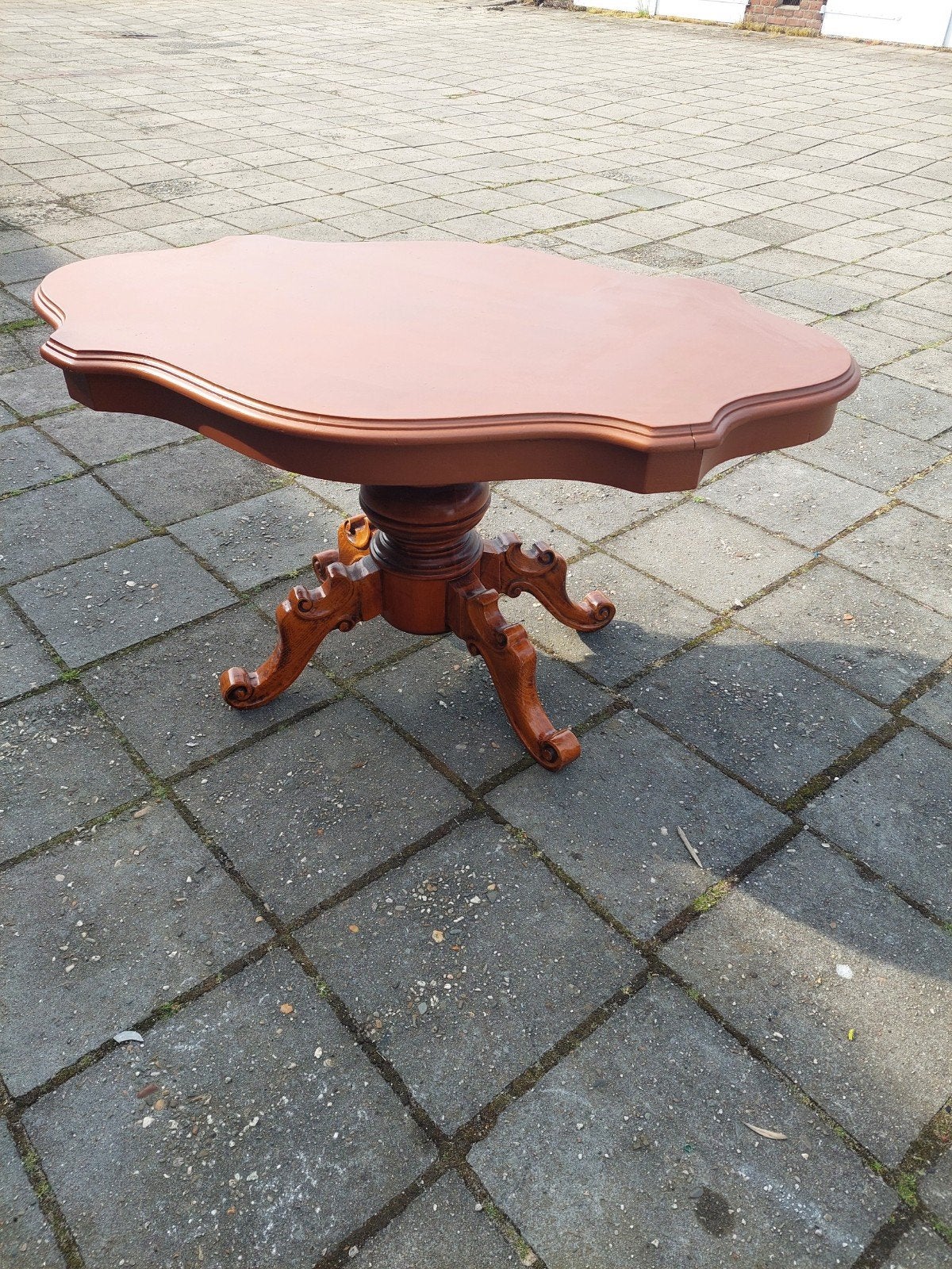 Salontafel, Ophalen