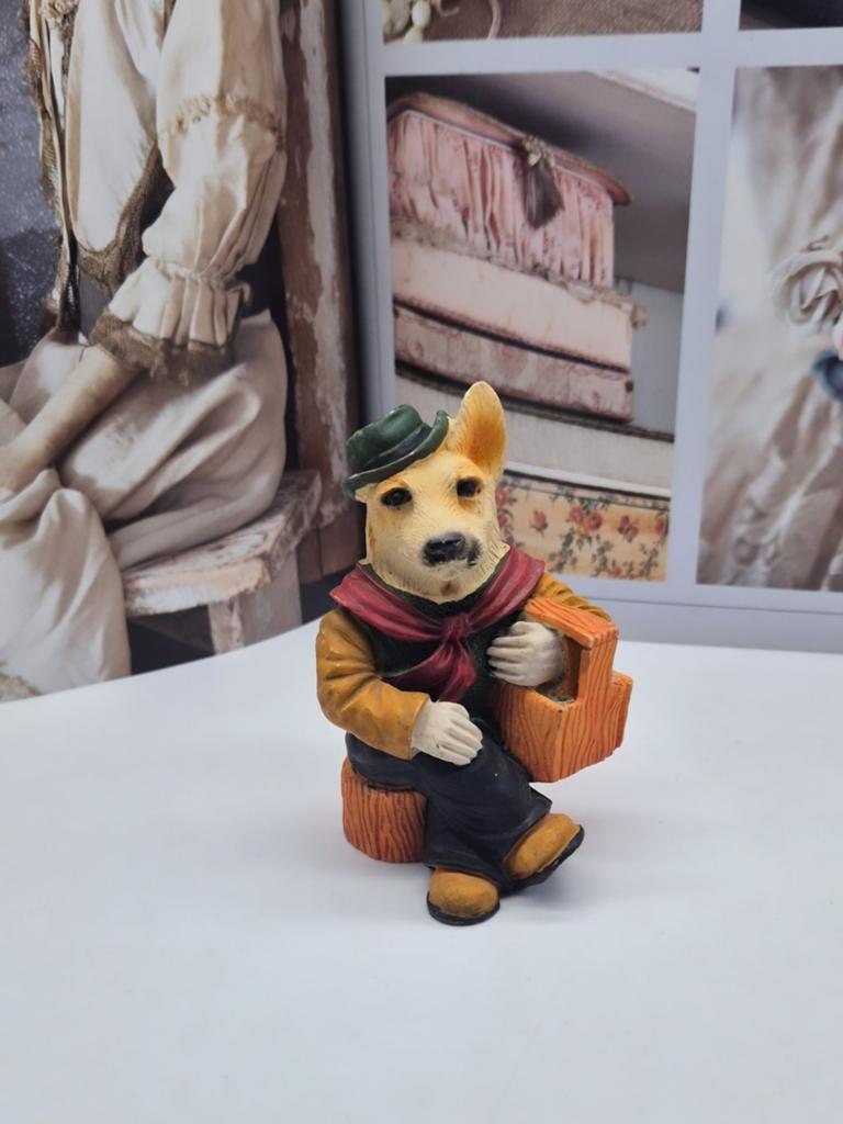 Heer-hond beeldje met prachtige details, Ophalen of Verzenden, Dier