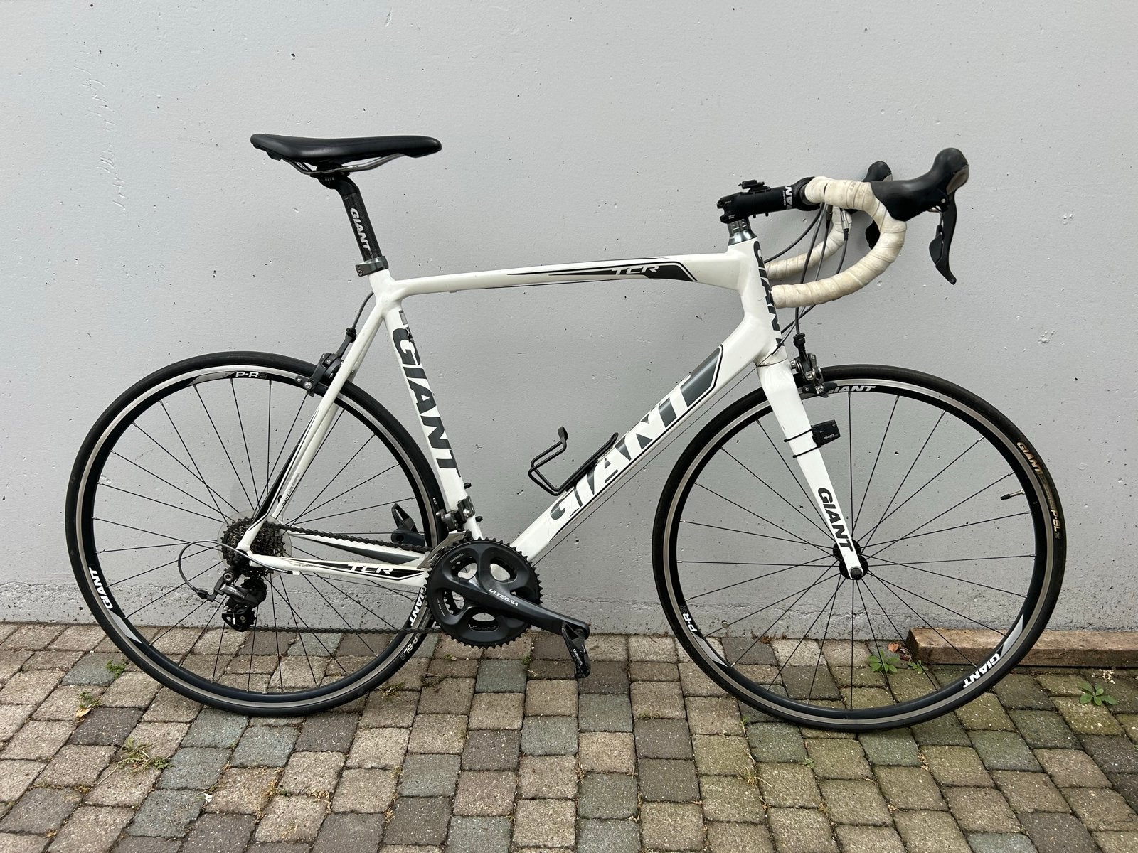 Giant TCR Limited Racefiets Heren Wit 58cm 2017, Ophalen, 28 inch, Gebruikt, Giant