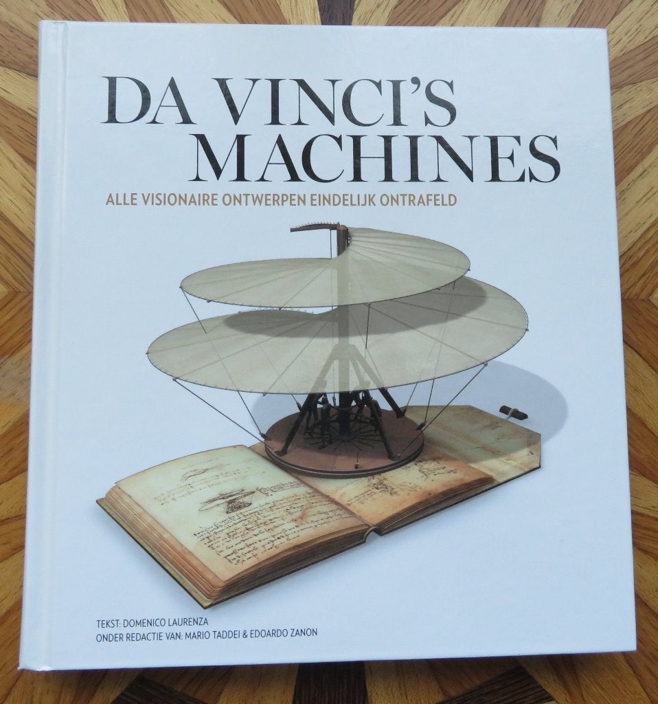 DA VINCI's Machines - alle visionaire ontwerpen ontrafeld, Boeken, Ophalen of Verzenden, Zo goed als nieuw, Bouwkunde