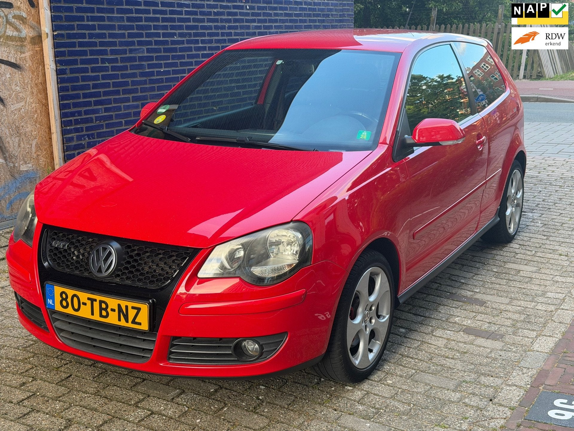 Volkswagen Polo 1.8 GTI Zeer Nette Goed Onderhouden Airco Cr, Dealer onderhouden, 150 pk, 610 kg, Origineel Nederlands