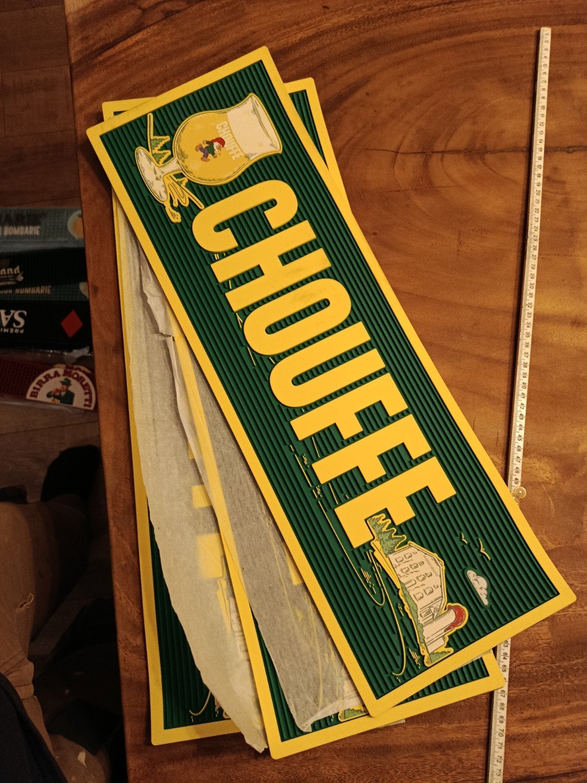 la Chouffe barmat, Ophalen of Verzenden, Nieuw, Reclamebord