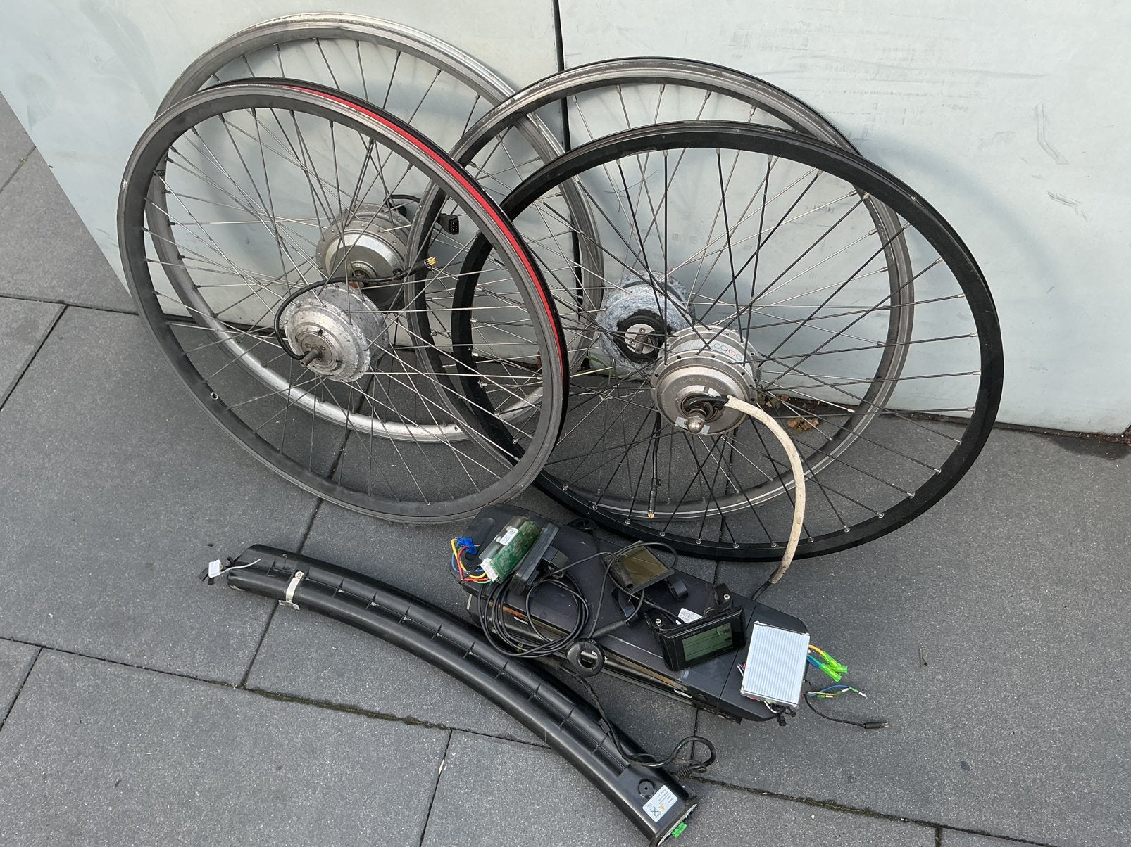 Elektrische fiets onderdelen, Ophalen, Gebruikt