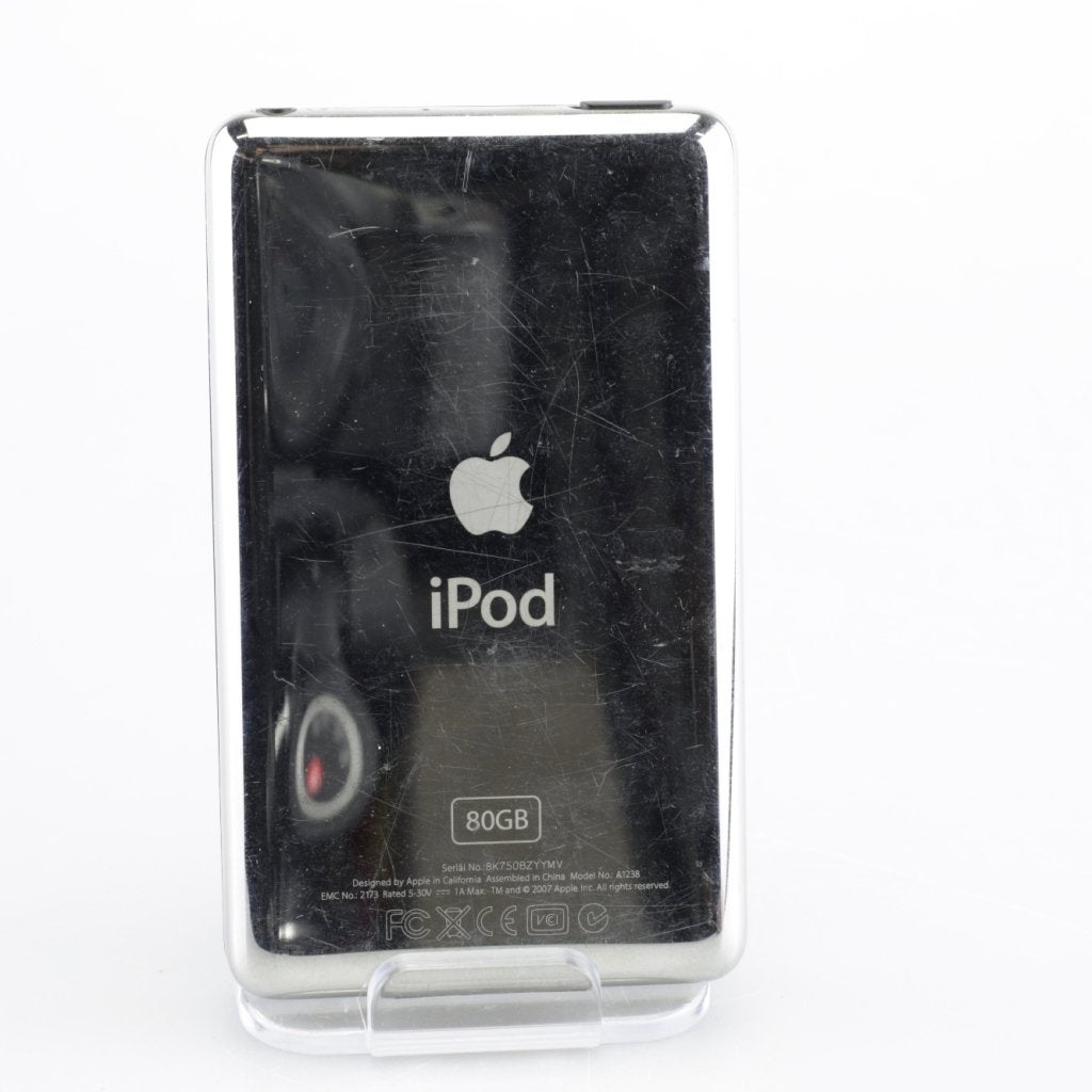 Apple iPod Classic 6e Gen 80GB Zwart, Apple, Gebruikt, Support@apple.com, One Apple Park Way
Cupertino, CA 95014
United States