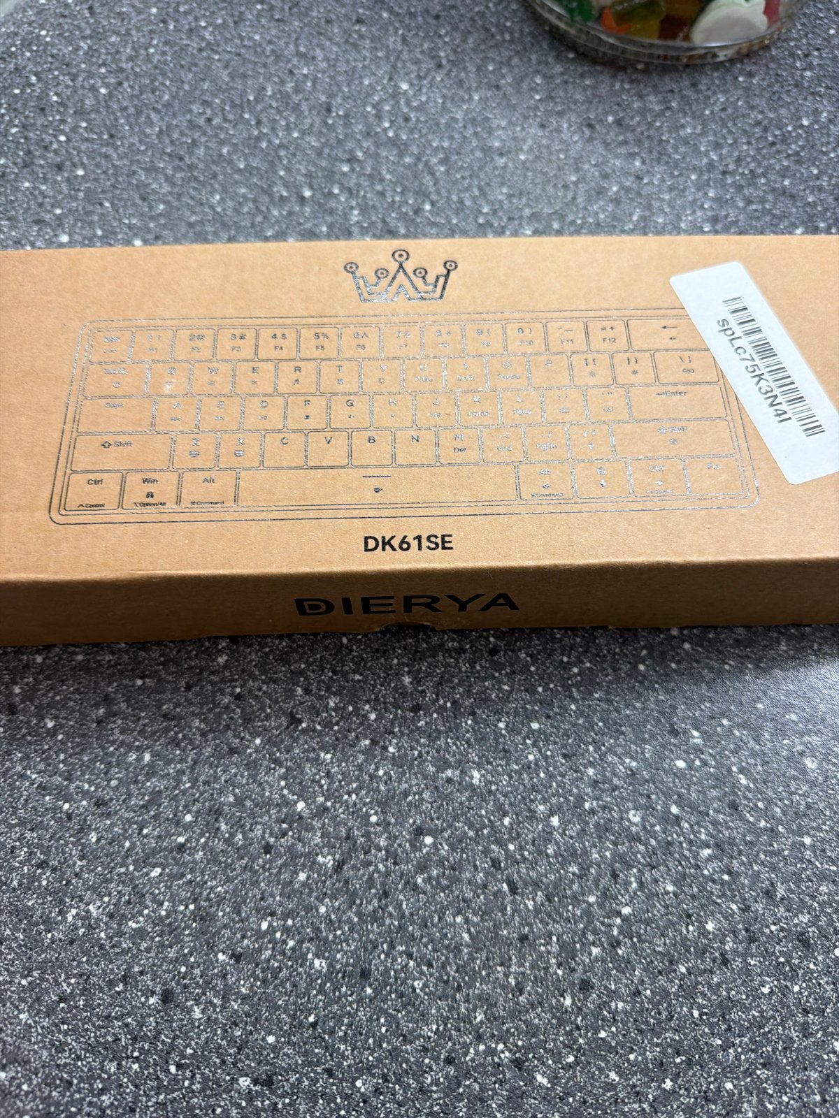 DIERYA DK61SE Gaming Toetsenbord - Nieuw in Doos, Computers en Software, Ophalen, Gaming toetsenbord, Nieuw, Qwerty