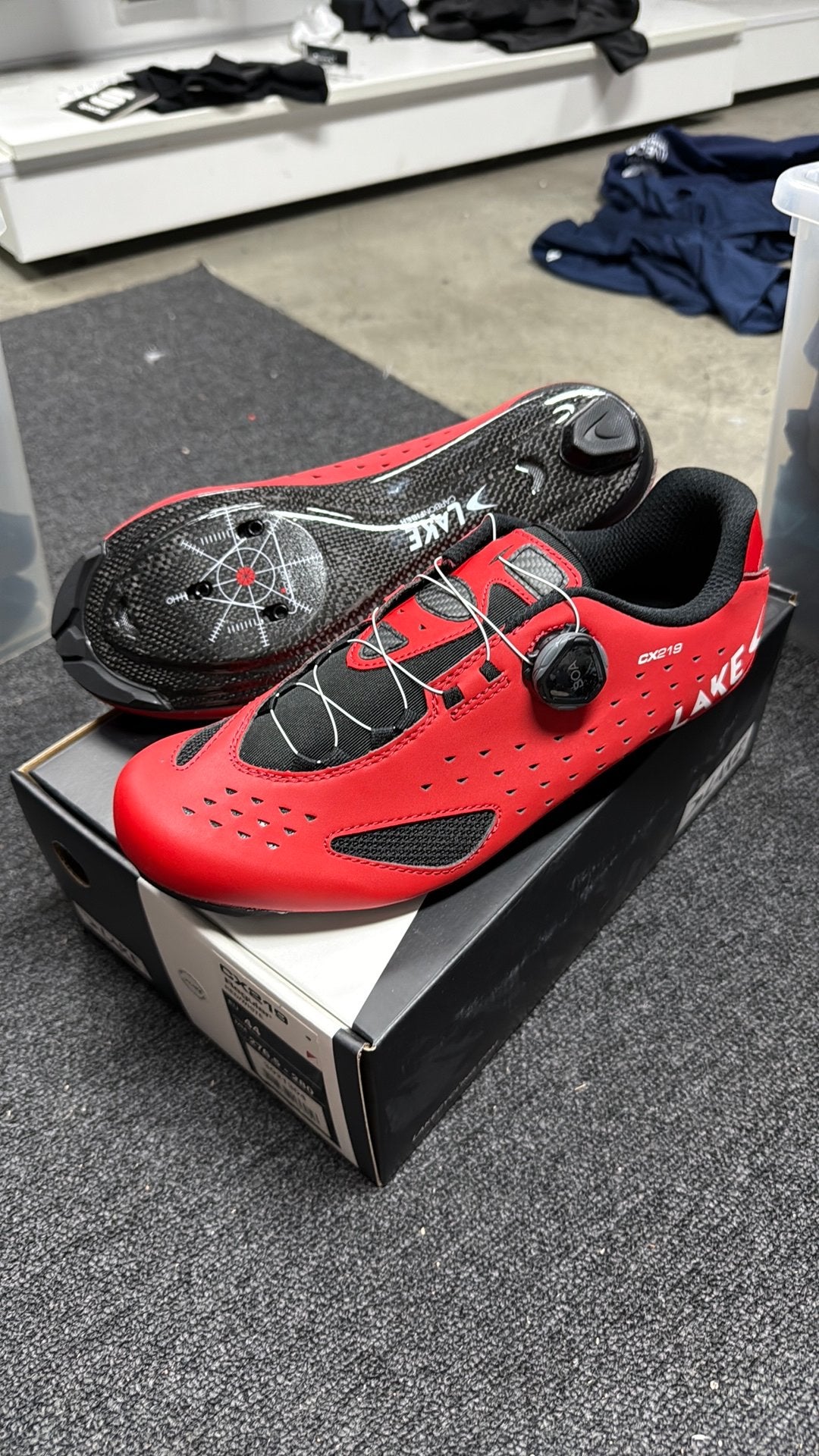 Lake cx219 wielerschoenen nieuw maat 44, N, Schoenen, Nieuw, Ophalen of Verzenden