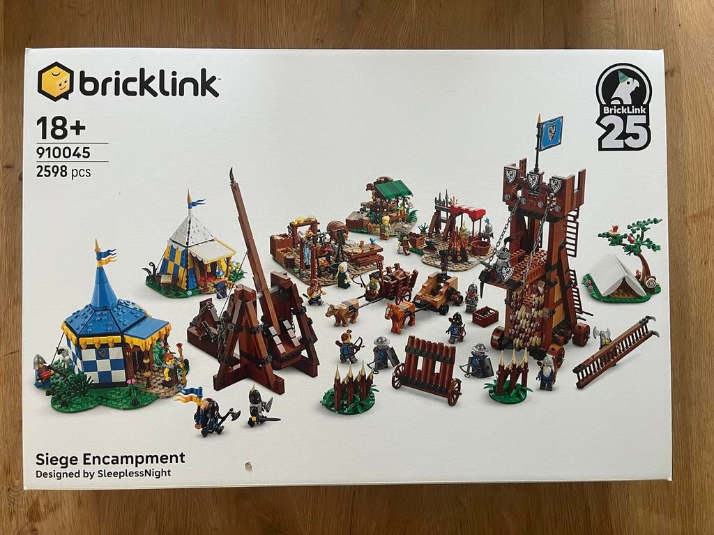 Lego Bricklink Siege Encampment 910045 Nieuw, Kinderen en Baby's, Speelgoed | Duplo en Lego, Nieuw, Lego, Complete set, Ongeopend/sealed