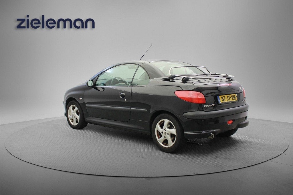 Peugeot 206 CC 1.6 16V Gentry - Elektrische ramen, Auto's, Peugeot, Gebruikt, 4 cilinders, Cabriolet, Bedrijf
