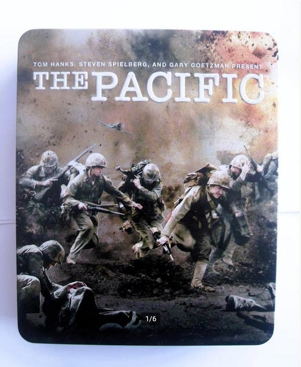 The Pacific (originele blu-rays) complete serie - steelbox, Cd's en Dvd's, Blu-ray, Ophalen of Verzenden, Zo goed als nieuw, Actie
