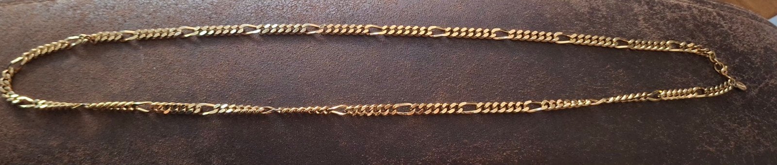 Monet Gouden Ketting - Vintage en Elegant, Ophalen of Verzenden, Gebruikt, Goud, Overige materialen