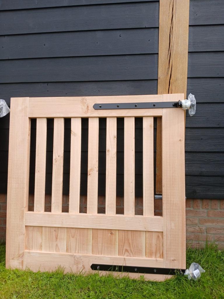Houten looppoort voor toegangspoort, Tuin en Terras, Nieuw, Ophalen of Verzenden, Draaipoort, 150 tot 200 cm