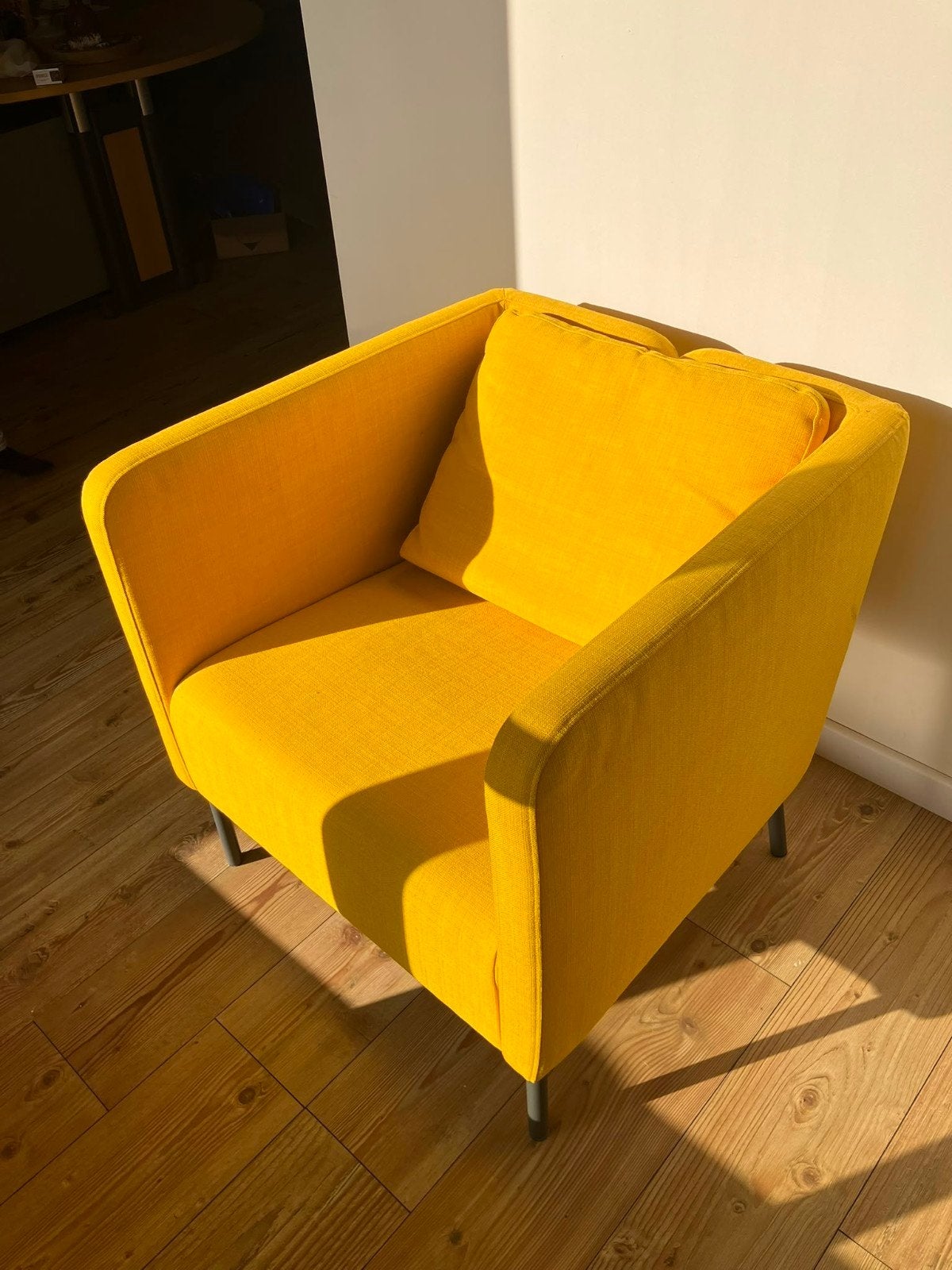 IKEA EKERÖ fauteuil Skiftebo geel - Compact en Modern, Ophalen