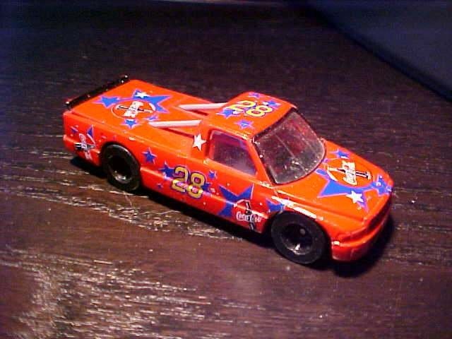 Edocar - Dodge Ram Pickup Coca Cola [rood] 1/64, Ophalen of Verzenden, Gebruikt, Auto