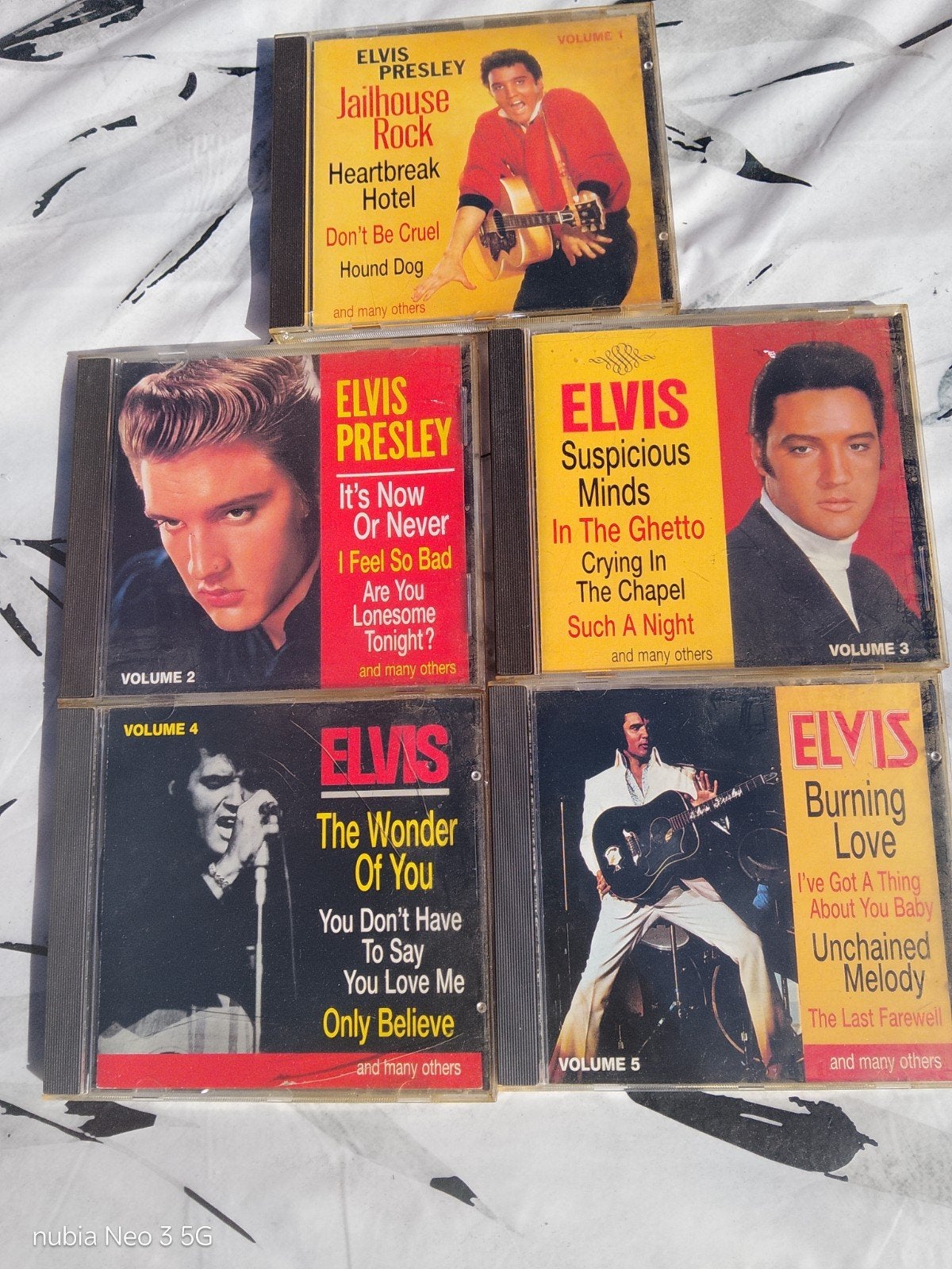 5 CD. s Elvis, Ophalen, Zo goed als nieuw