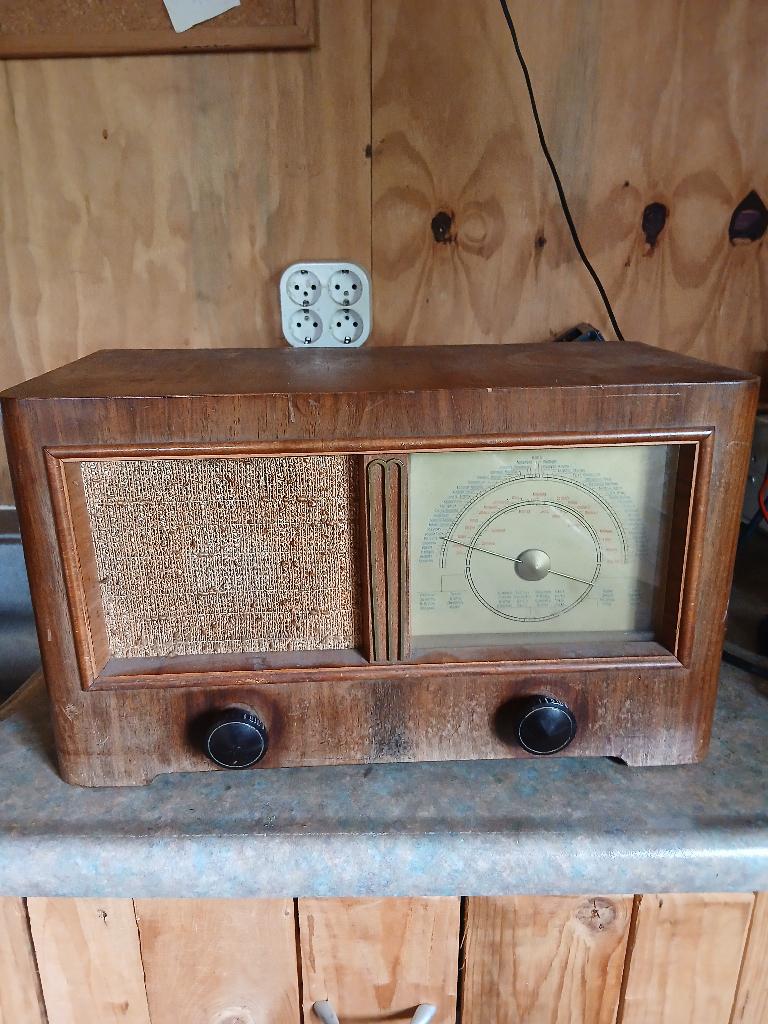 antieke radio, Antiek en Kunst, Ophalen of Verzenden