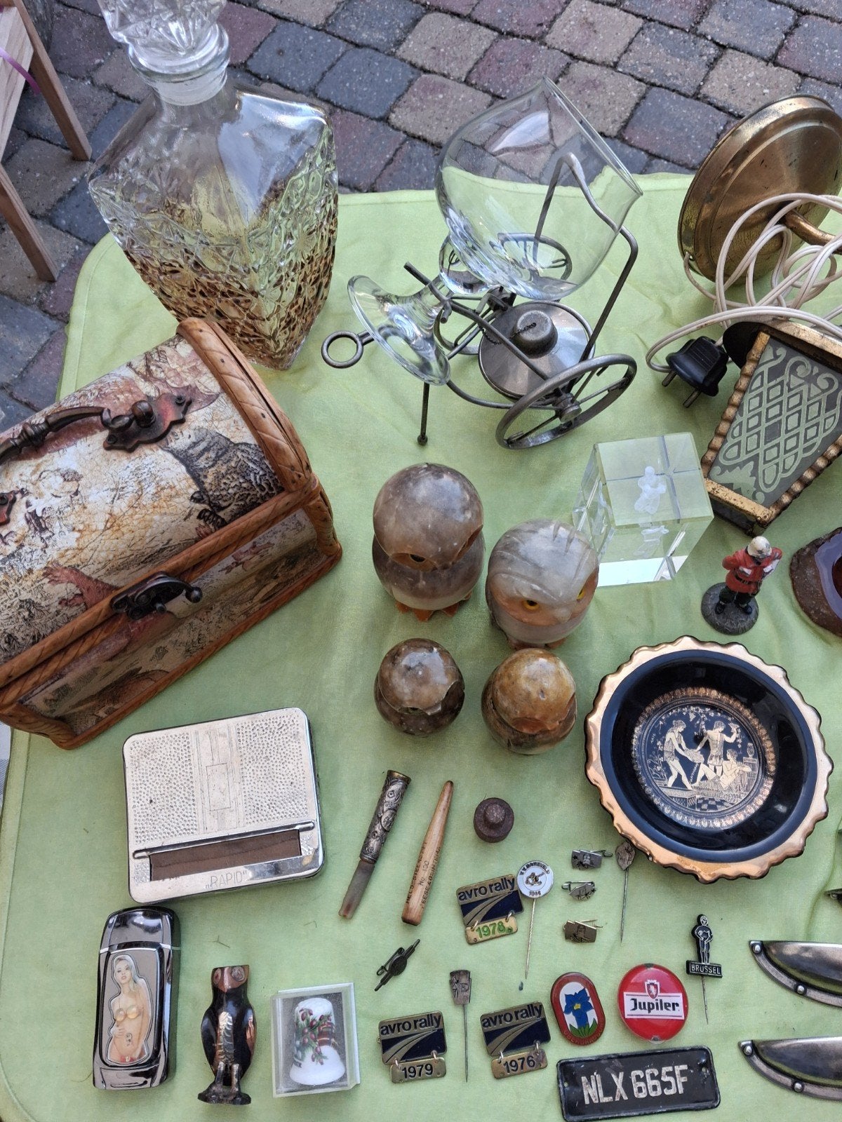 rommelmarkt, Ophalen