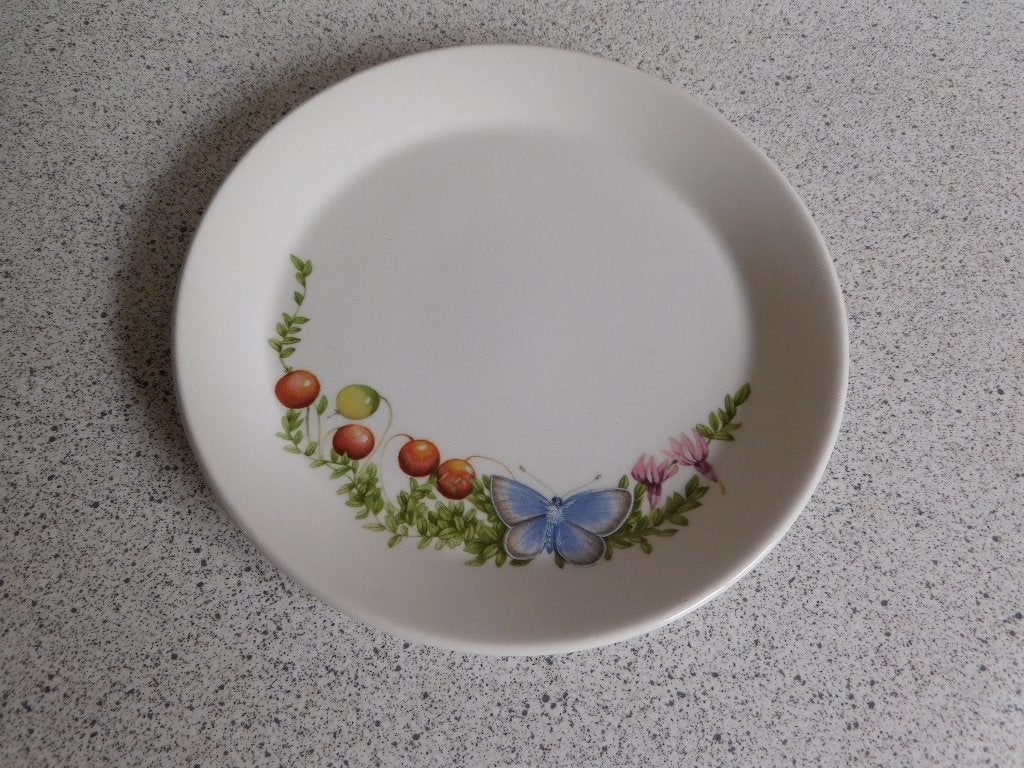 Bord 16,5 cm. Vosbes Bosvruchten Wedgwood Marjolein Bastin, Landelijk/Boerenbont, Ophalen of Verzenden, Zo goed als nieuw, Bord(en)