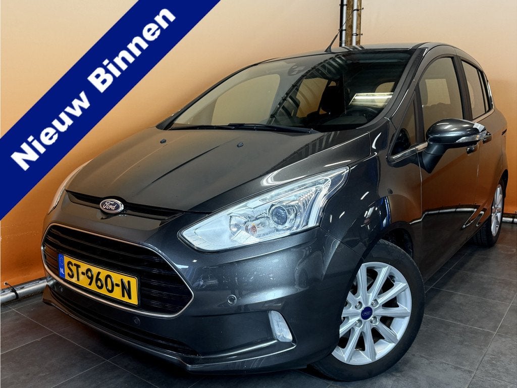 Ford B-MAX 1.0 EcoBoost Titanium navi | lmv | clima | metall, Voorwielaandrijving, Gebruikt, Origineel Nederlands, Bedrijf