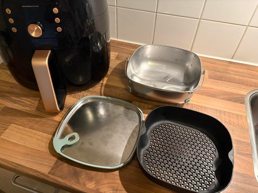 PHILIPS AIRFRYER STOOMMAND VOOR ROERBAKKEN EN STOMEN, Ophalen of Verzenden, Gebruikt