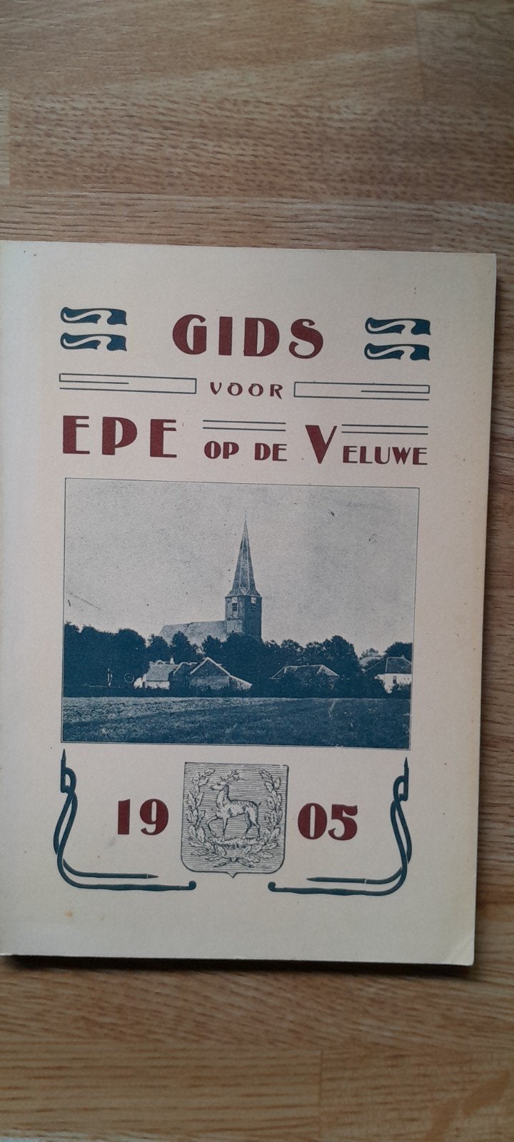 Gids voor Epe op de Veluwe - Historische Uitgave 1905, Europa, Ophalen of Verzenden, Reisgids of -boek, Gelezen