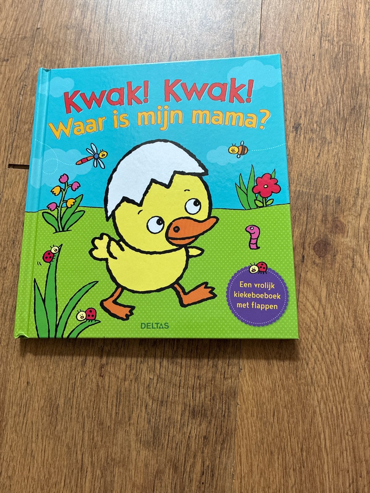 Flapjesboek: Kwak! Kwak! Waar is mijn mama? - Zoekboek, Boeken, Kinderboeken | Kleuters, Ophalen, Fictie algemeen, Uitklapboek