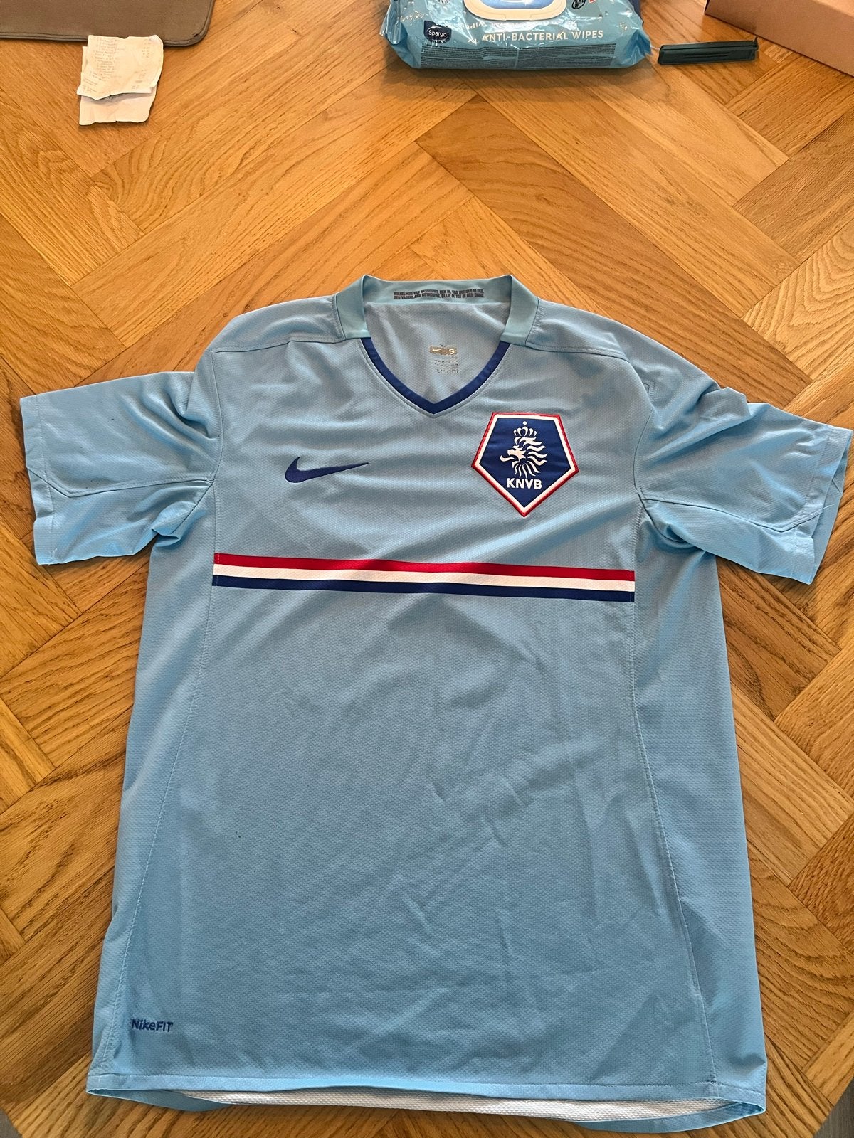 Nederlands Elftal Uitshirt - Maat S 2008-2010, Sport en Fitness, Maat S, Ophalen of Verzenden, Gebruikt, Shirt